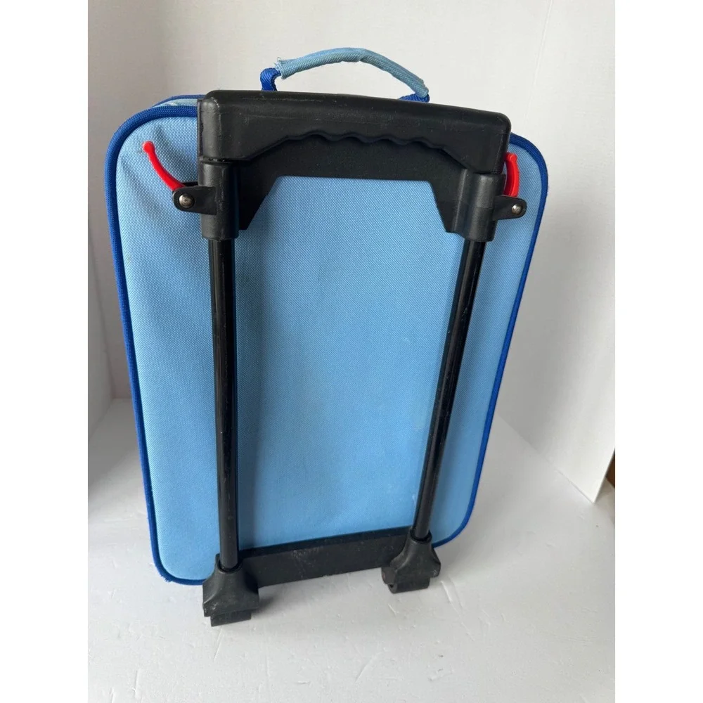 Clifford The‎ Big Red Dog Vintage Rolling Suitcase Blue Scholastic Kids Luggage